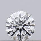 Diamante Taglio Brillante 0.15ct EX/VG/EX D VVS1 - GIA - 3.42x3.44x2.11mm