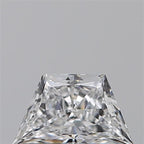 Diamante Naturale Taglio Trapezio 0.37ct VG/VG D VVS1 - GIA - 6.34x3.72x2.43mm