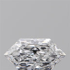 Diamante Naturale Taglio Esagonale 0.52ct EX/EX D VVS2 - GIA - 7.79x4.08x2.52mm