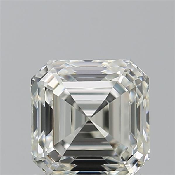 Diamante Taglio Smeraldo Quadrato 1.01ct VG/EX J VVS1 - GIA - 5.53x5.51x3.68mm
