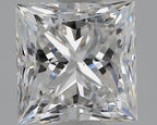 Diamante Naturale Taglio Princess 1.7ct VG/EX E VS2 - GIA - 6.41x6.37x4.68mm