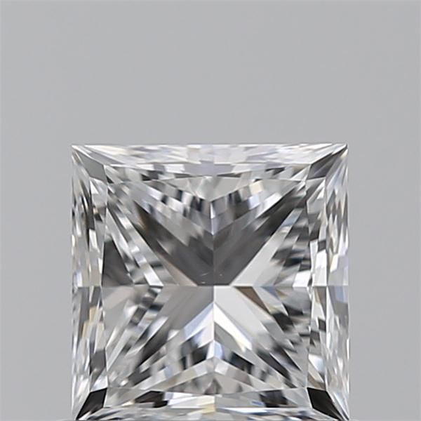 Diamante Naturale Taglio Princess 0.9ct G/EX E VS1 - GIA - 5.2x5.09x3.86mm