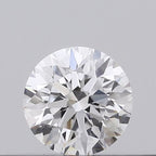 Diamante Taglio Brillante 0.17ct EX/EX/VG D VS1 - GIA - 3.55x3.57x2.23mm