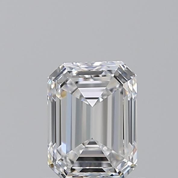 Diamante Naturale Taglio Smeraldo 1ct VG/VG E VVS2 - GIA - 6.34x4.73x3.34mm