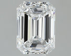 Diamante Naturale Taglio Smeraldo 0.73ct VG/EX D VVS2 - GIA - 5.89x4.31x2.95mm