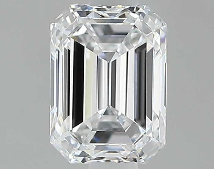 Diamante Naturale Taglio Smeraldo 0.73ct VG/EX D VVS2 - GIA - 5.89x4.31x2.95mm