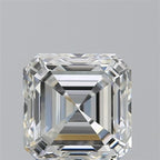 Diamante Naturale Taglio Asscher 1.51ct EX/EX F VVS1 - GIA - 6.39x6.33x4.16mm