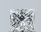 Diamante Naturale Taglio Princess 0.62ct VG/EX E VVS2 - GIA - 4.89x4.79x3.34mm