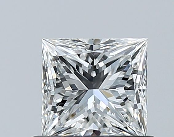 Diamante Naturale Taglio Princess 0.62ct VG/EX E VVS2 - GIA - 4.89x4.79x3.34mm