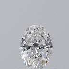 Diamante Naturale Taglio Ovale 0.6ct VG/EX E VVS2 - GIA - 6.44x4.67x3.0mm