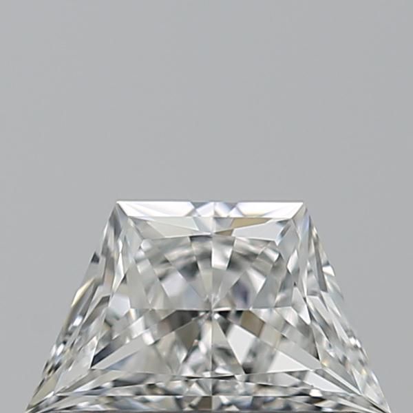 Diamante Naturale Taglio Trapezio 0.43ct EX/VG F VS1 - GIA - 6.48x3.79x2.58mm
