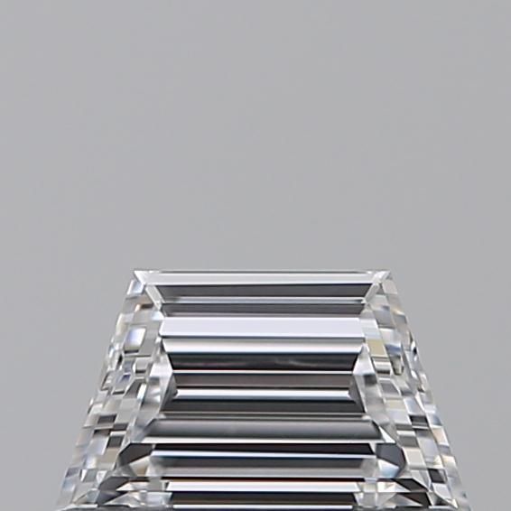 Diamante Naturale Taglio Trapezio 0.4ct EX/EX D VS1 - GIA - 6.03x3.52x2.27mm