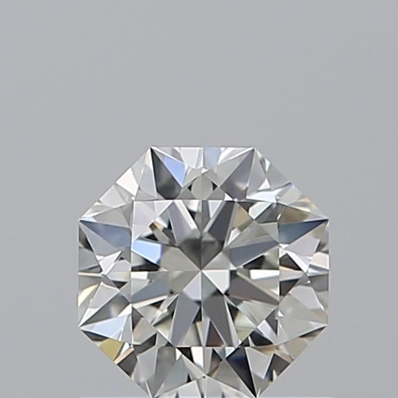 Diamante Naturale Taglio Ottagonale 0.61ct EX/EX J VVS2 - GIA - 5.15x5.13x3.35mm