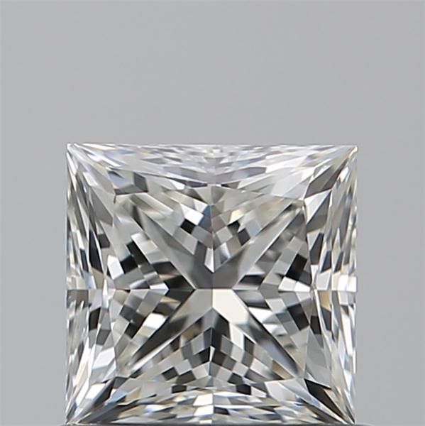 Diamante Naturale Taglio Princess 0.91ct VG/EX H VVS1 - GIA - 5.19x5.09x3.95mm