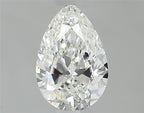 Diamante Naturale Taglio Goccia 0.8ct VG/EX H VVS1 - GIA - 7.96x5.25x3.13mm