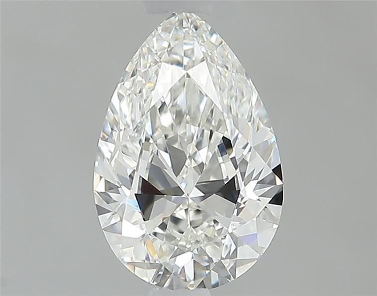 Diamante Naturale Taglio Goccia 0.8ct VG/EX H VVS1 - GIA - 7.96x5.25x3.13mm