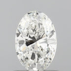 Diamante Naturale Taglio Ovale 0.65ct VG/VG I VS2 - GIA - 7.22x4.88x2.87mm