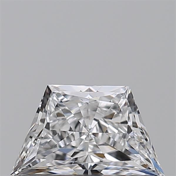 Diamante Naturale Taglio Trapezio 0.43ct EX/EX D VVS2 - GIA - 6.52x3.85x2.52mm