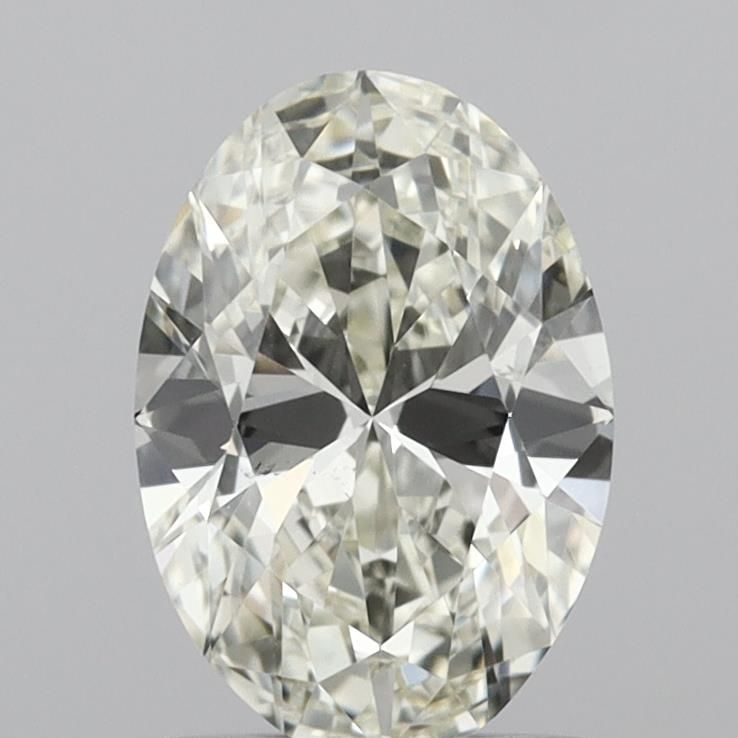 Diamante Naturale Taglio Ovale 0.91ct EX/EX J VS2 - IGI - 7.9x5.48x3.33mm