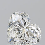 Diamante Naturale Taglio Cuore 1.01ct EX/EX H VVS2 - IGI - 5.94x6.77x4.32mm