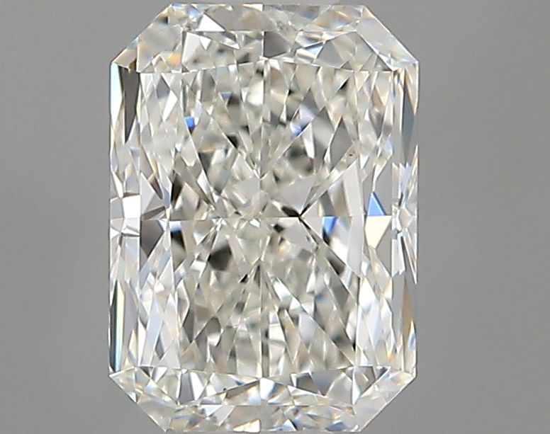 Diamante Naturale Taglio Radiant 0.9ct EX/VG H VVS1 - GIA - 6.57x4.73x3.16mm