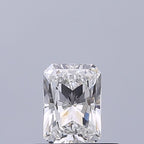 Diamante Naturale Taglio Radiant 0.33ct EX/EX E VVS2 - GIA - 4.94x3.46x2.3mm