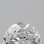 Diamante Naturale Taglio Mezzaluna 0.51ct VG/EX D VVS1 - GIA - 6.98x3.96x2.67mm