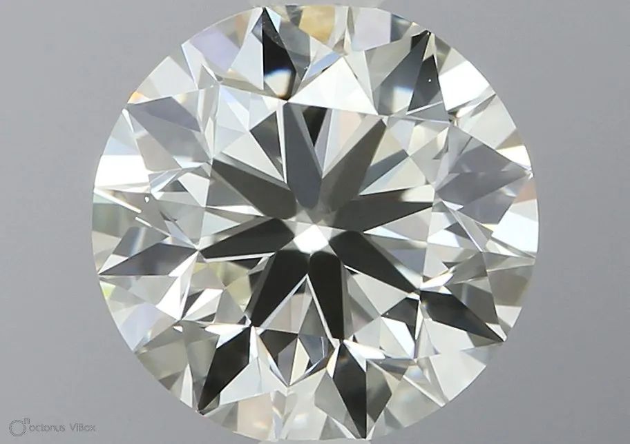 Diamante Naturale Taglio Brillante 1.8ct 3EX J VVS2 - IGI - 7.64x7.69x4.86mm