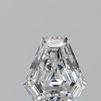 Diamante Naturale Taglio Scudo 0.41ct VG/EX E VS1 - GIA - 5.01x4.84x2.48mm