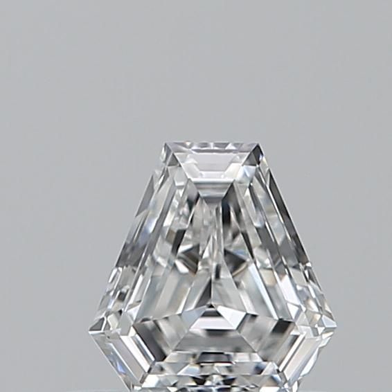 Diamante Naturale Taglio Scudo 0.41ct VG/EX E VS1 - GIA - 5.01x4.84x2.48mm