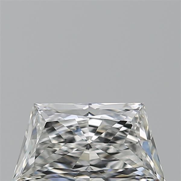 Diamante Naturale Taglio Trapezio 0.55ct VG/EX F IF - GIA - 7.37x3.87x2.48mm