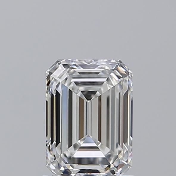 Diamante Naturale Taglio Smeraldo 1.3ct EX/VG E VVS2 - GIA - 7.22x5.24x3.5mm