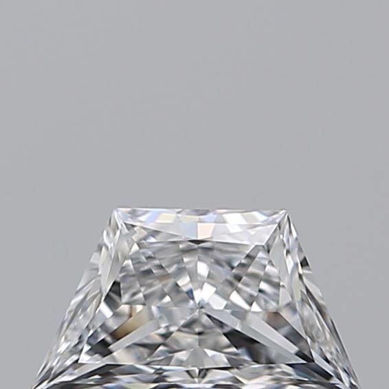 Diamante Naturale Taglio Trapezio 0.51ct EX/EX D VVS2 - GIA - 7.39x4.14x2.6mm
