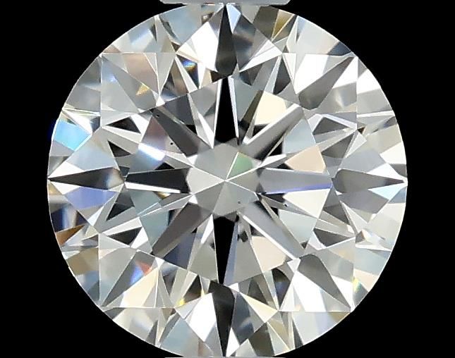 Diamante Naturale Taglio Brillante 0.46ct 3EX F VS1 - GIA - 4.96x4.94x3.06mm