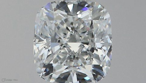 Diamante Taglio Cushion Modificato 0.9ct VG/EX F VS2 - GIA - 5.66x5.27x3.63mm