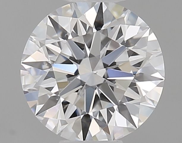 Diamante Naturale Taglio Brillante 0.6ct 3EX D VS2 - GIA - 5.34x5.37x3.36mm