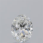 Diamante Naturale Taglio Ovale 1.51ct VG/EX G IF - GIA - 8.72x6.42x3.91mm