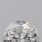 Diamante Naturale Taglio Mezzaluna 0.4ct VG/EX G IF - GIA - 6.45x3.65x2.51mm
