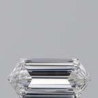 Diamante Naturale Taglio Esagonale 0.44ct VG/EX D IF - GIA - 7.18x3.5x1.96mm