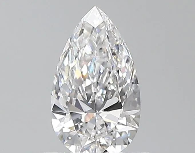 Diamante Naturale Taglio Goccia 0.4ct VG/EX E VVS1 - GIA - 6.84x4.01x2.42mm