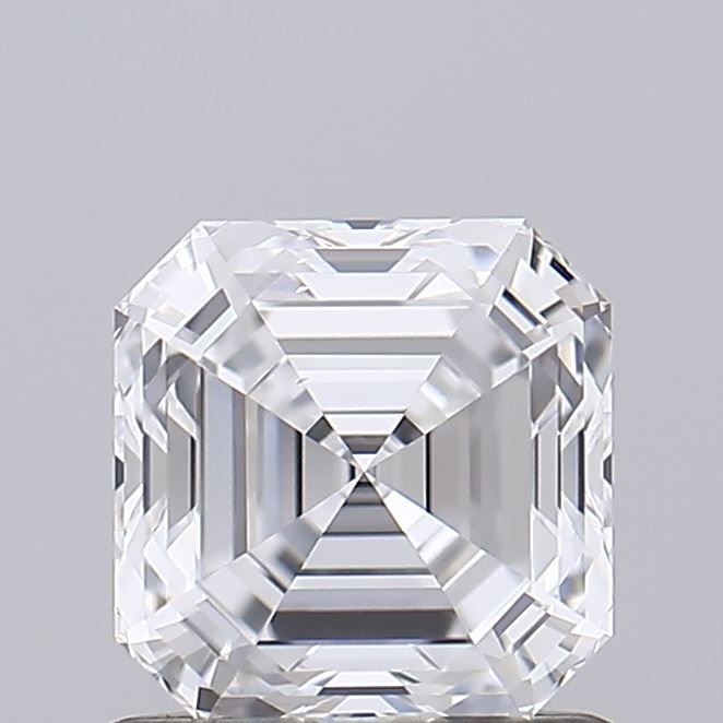 Diamante Naturale Taglio Asscher 1ct EX/EX D VS2 - GIA - 5.48x5.43x3.76mm