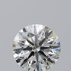Diamante Naturale Taglio Brillante 1.35ct 3EX H IF - GIA - 6.99x7.04x4.41mm