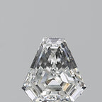 Diamante Naturale Taglio Scudo 0.42ct EX/VG F VVS2 - GIA - 5.04x4.9x2.56mm