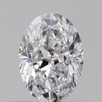 Diamante Naturale Taglio Ovale 0.54ct EX/EX D VS1 - GIA - 6.3x4.49x2.87mm