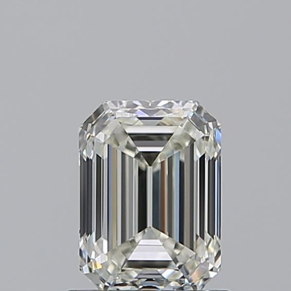 Diamante Naturale Taglio Smeraldo 1ct VG/EX J IF - GIA - 6.38x4.68x3.31mm