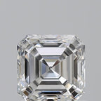 Diamante Taglio Smeraldo Quadrato 1.06ct EX/EX E VS1 - GIA - 5.72x5.7x3.66mm