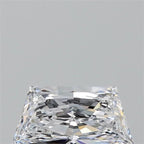 Diamante Naturale Taglio Trapezio 0.71ct EX/EX D IF - GIA - 8.33x3.99x2.59mm