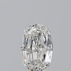Diamante Naturale Taglio Ovale 1.01ct VG/VG H VVS2 - GIA - 7.37x4.92x3.29mm