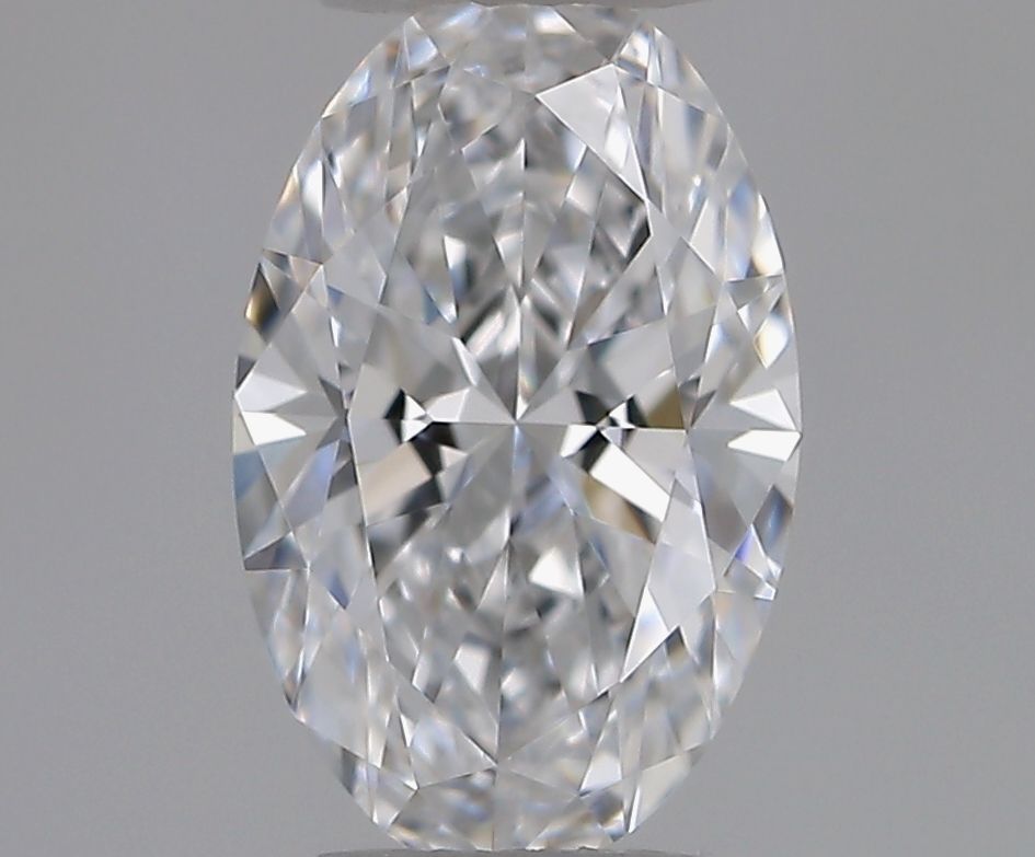 Diamante Naturale Taglio Ovale 0.35ct VG/EX D VVS2 - GIA - 6.13x3.91x2.37mm