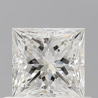 Diamante Naturale Taglio Princess 0.59ct EX/EX G VVS1 - GIA - 4.64x4.6x3.33mm